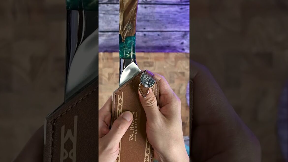 Discover the Valhalla Nakiri Knife #shorts Discover the Valhalla Nakiri Knife #shorts