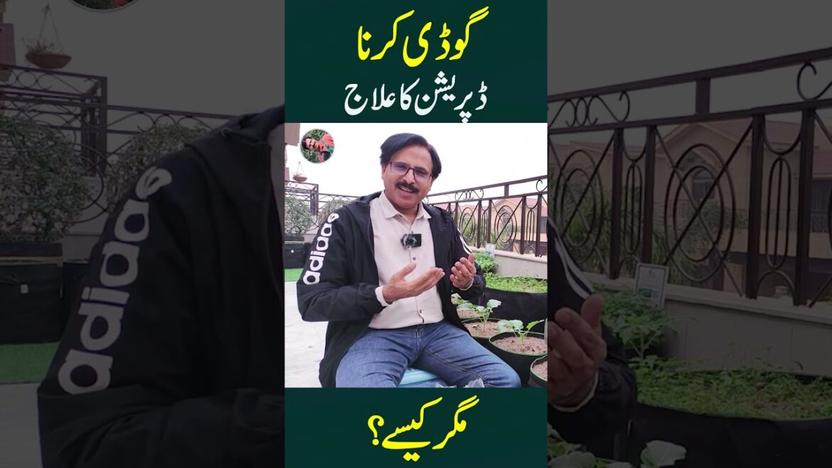 “GODI THERAPY” Natural Antidepressant || Gardening With Javed Iqbal