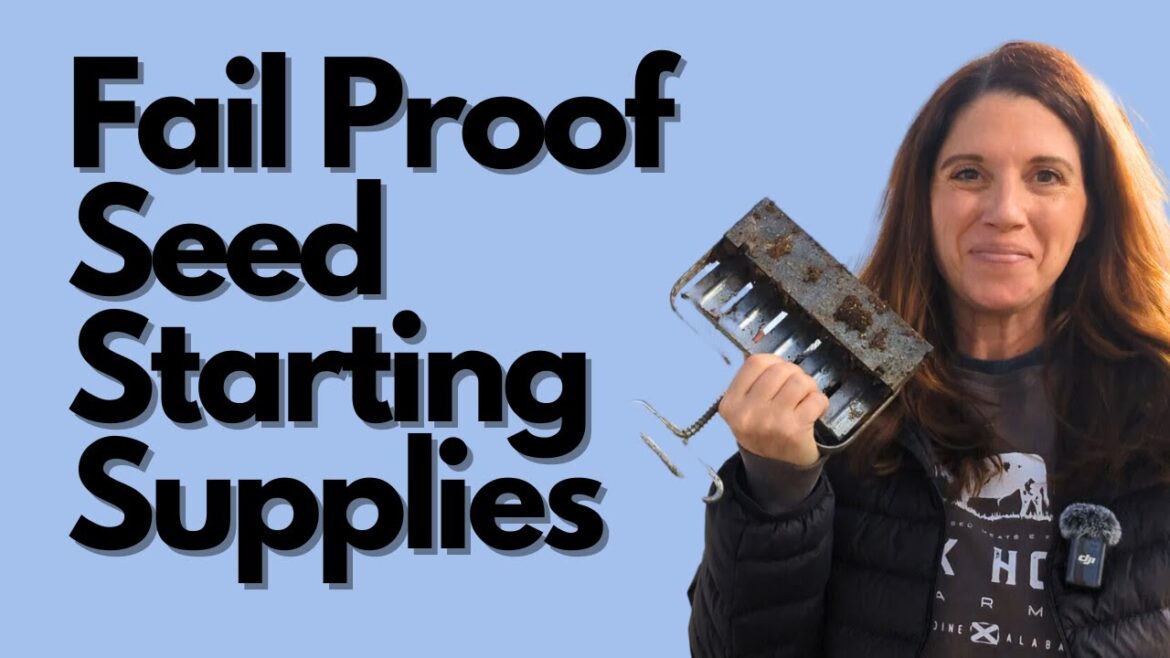 Fail Proof Seed Starting Supplies | My Top Garden Hack for 2024 #gardening Fail Proof Seed Starting Supplies | My Top Garden Hack for 2024 #gardening