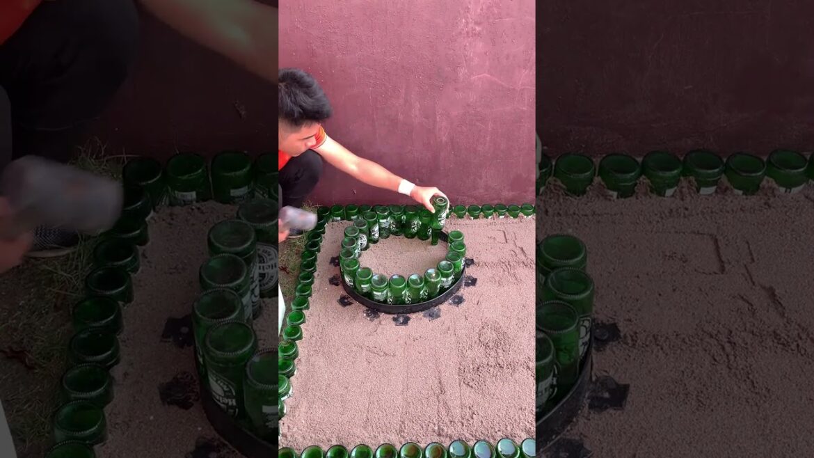 how to decorate garden #gardening #shorts how to decorate garden #gardening #shorts