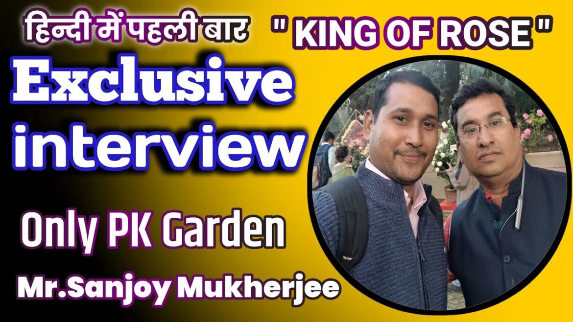 KING OF ROSE Mr. Sanjoy Mukherjee Exclusive Interview on @pkgarden00 KING OF ROSE Mr. Sanjoy Mukherjee Exclusive Interview on @pkgarden00