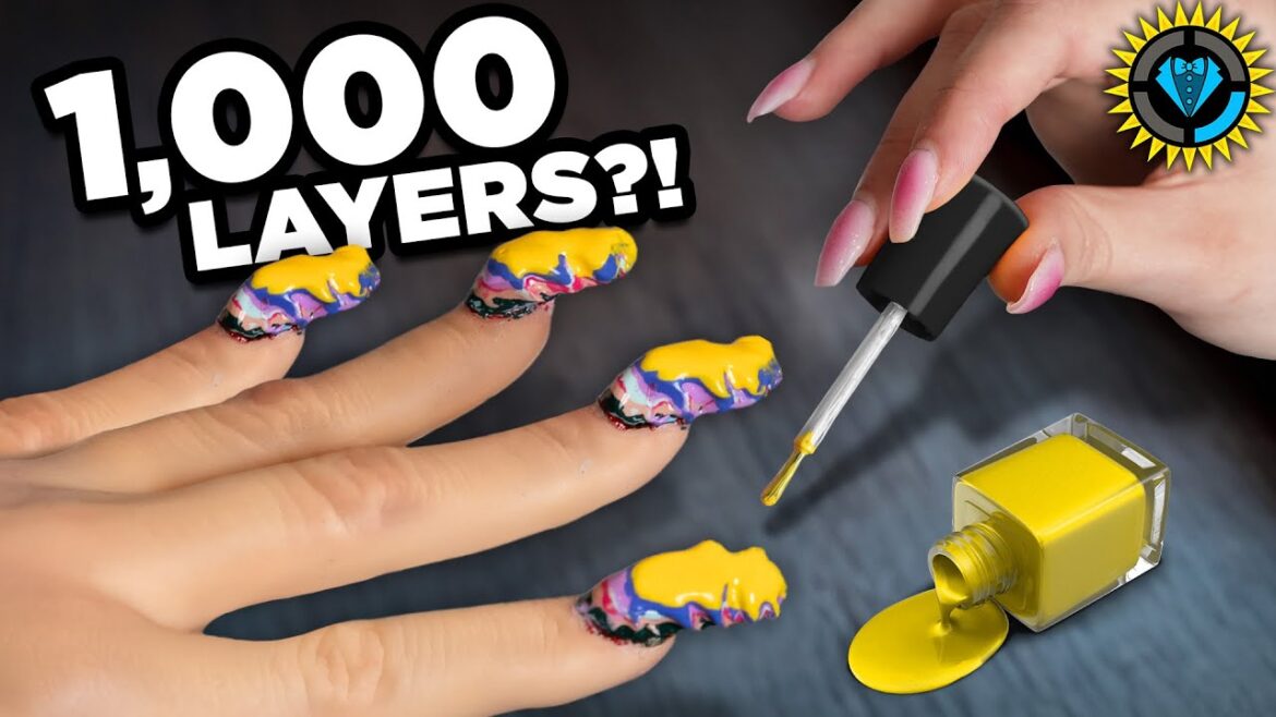 I Tried the 1,000 Layer Nail Polish Challenge | Style Theory I Tried the 1,000 Layer Nail Polish Challenge | Style Theory