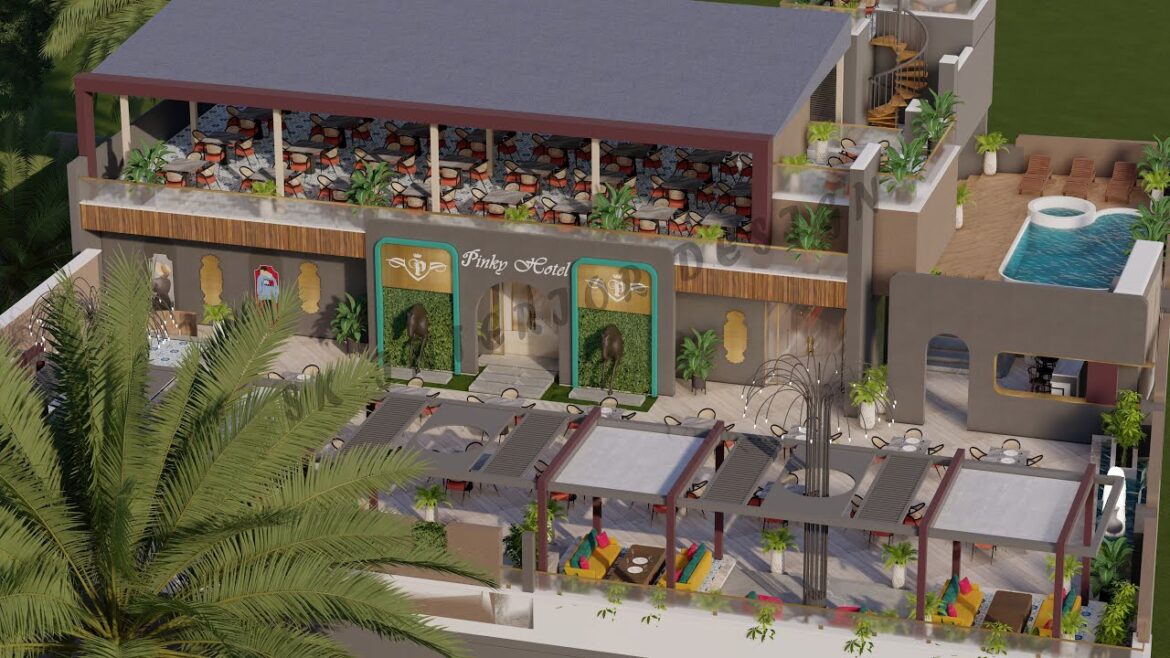 Rooftop Restaurant and Bar Design By SK DESIGN #rooftop #rooftopbar