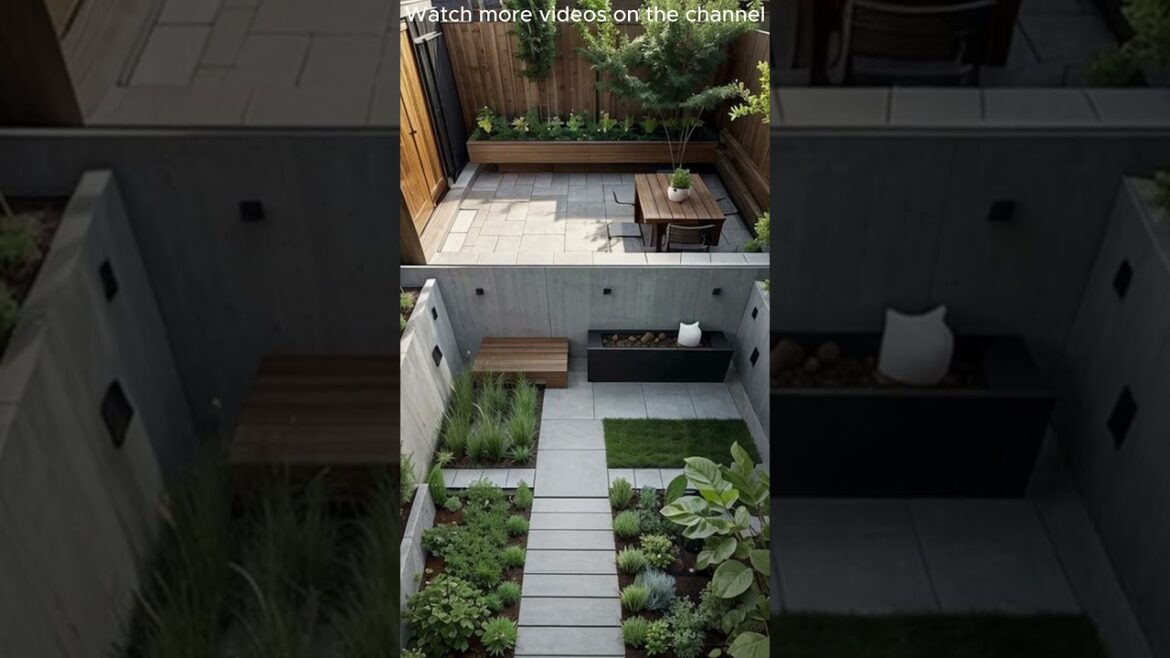 Garden design ideas #7  | Urban garden design | Backyard design #garden #garden ideas