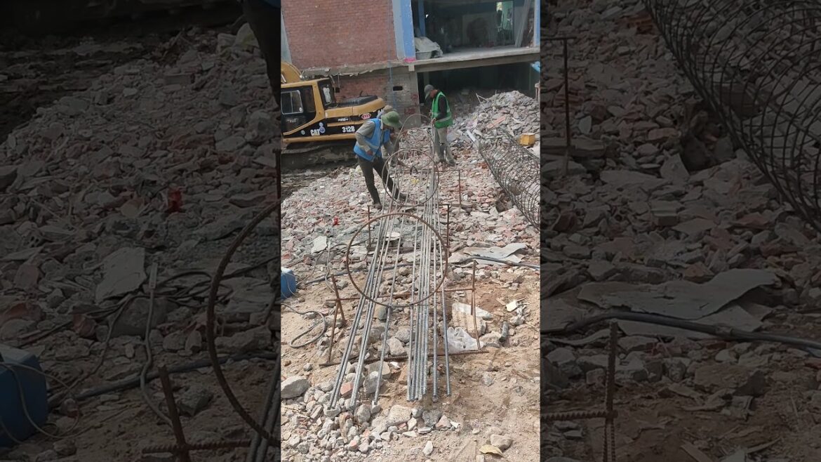 Reinforcement work for bored pile #constuction #buildingdesign #architecturedesign #architectual Reinforcement work for bored pile #constuction #buildingdesign #architecturedesign #architectual