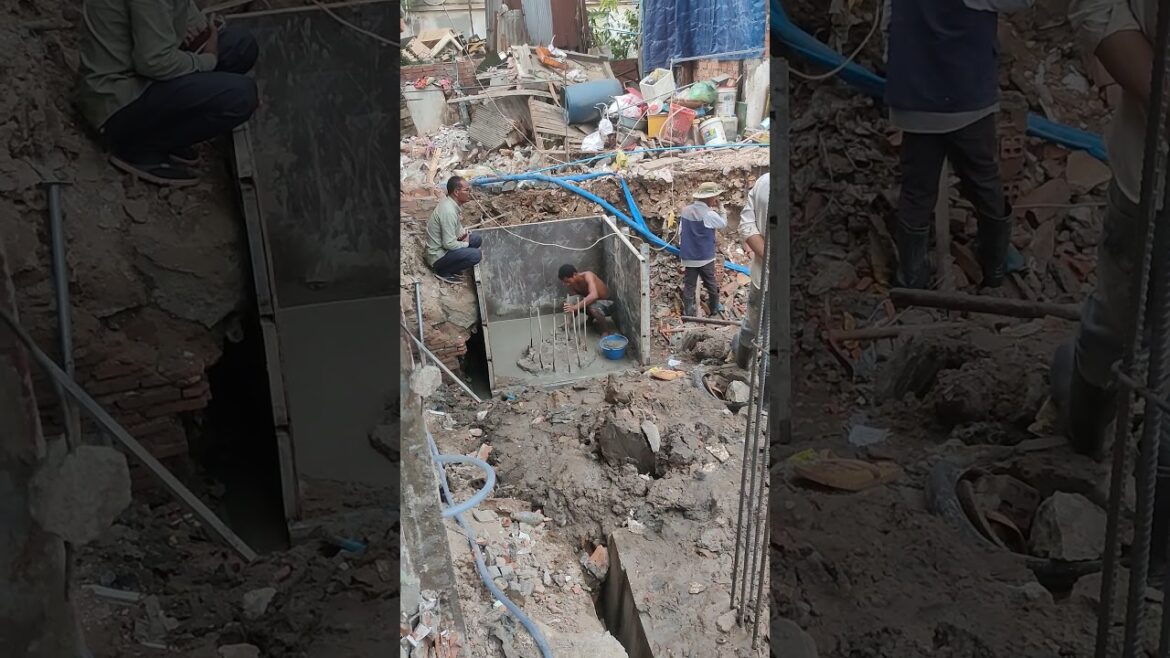 Pile cutting and breaking for make pile cap #15 #architect #constuction #excavator #building #home Pile cutting and breaking for make pile cap #15 #architect #constuction #excavator #building #home