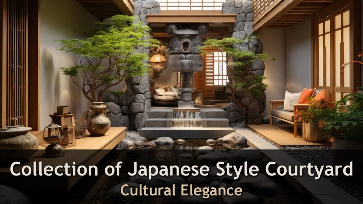 Cultural Elegance: Showcasing Japanese Indoor Courtyards
