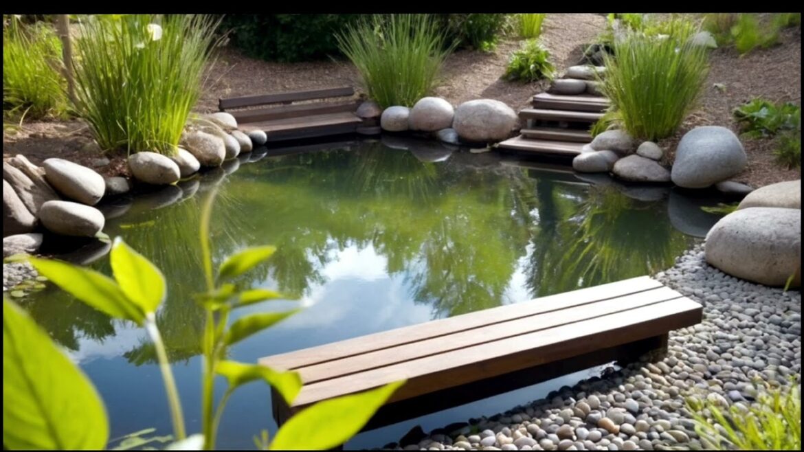 Seating Natural Pond Design #ponds #design Seating Natural Pond Design #ponds #design