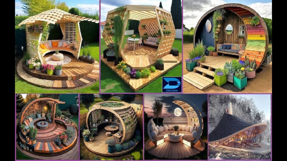 Modern Creative Backyard Garden Patio Design ideas Wooden Deck 2024 Modern Creative Backyard Garden Patio Design ideas Wooden Deck 2024