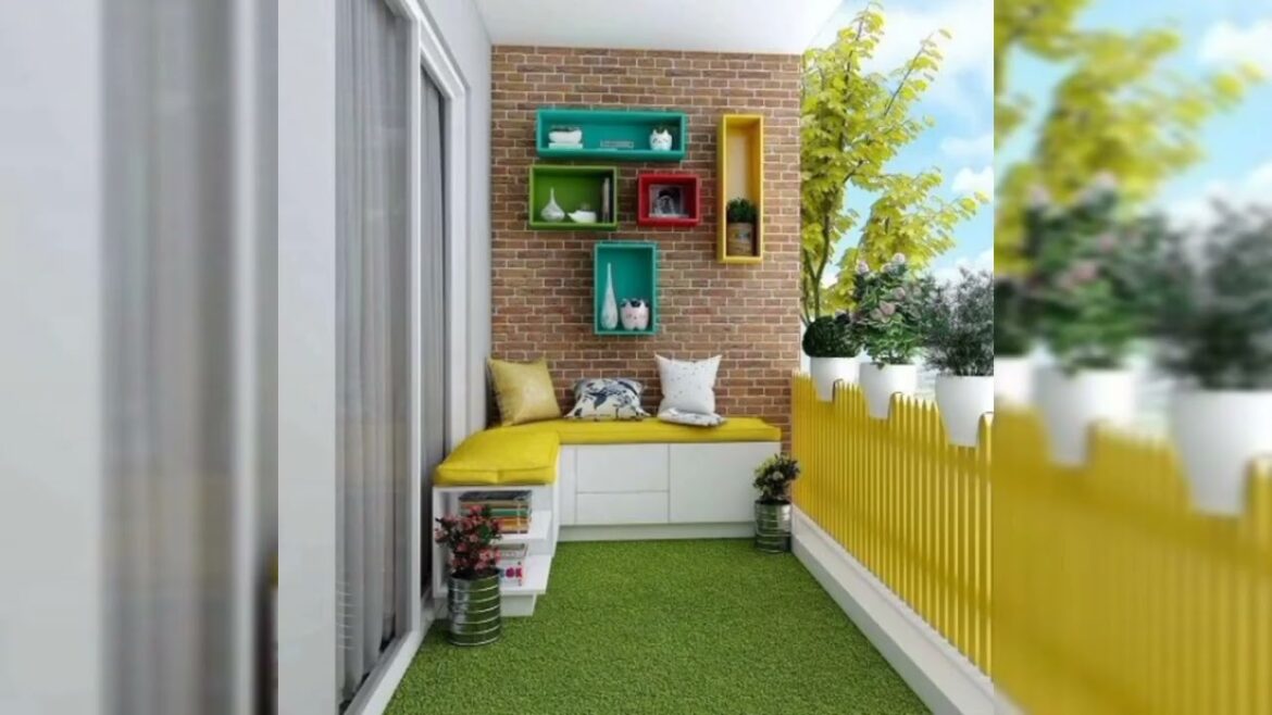 Small Balcony Decor and Tips|Garden Wall Balcony Ideas|Outdoor Garden Decor Balcony Ideas