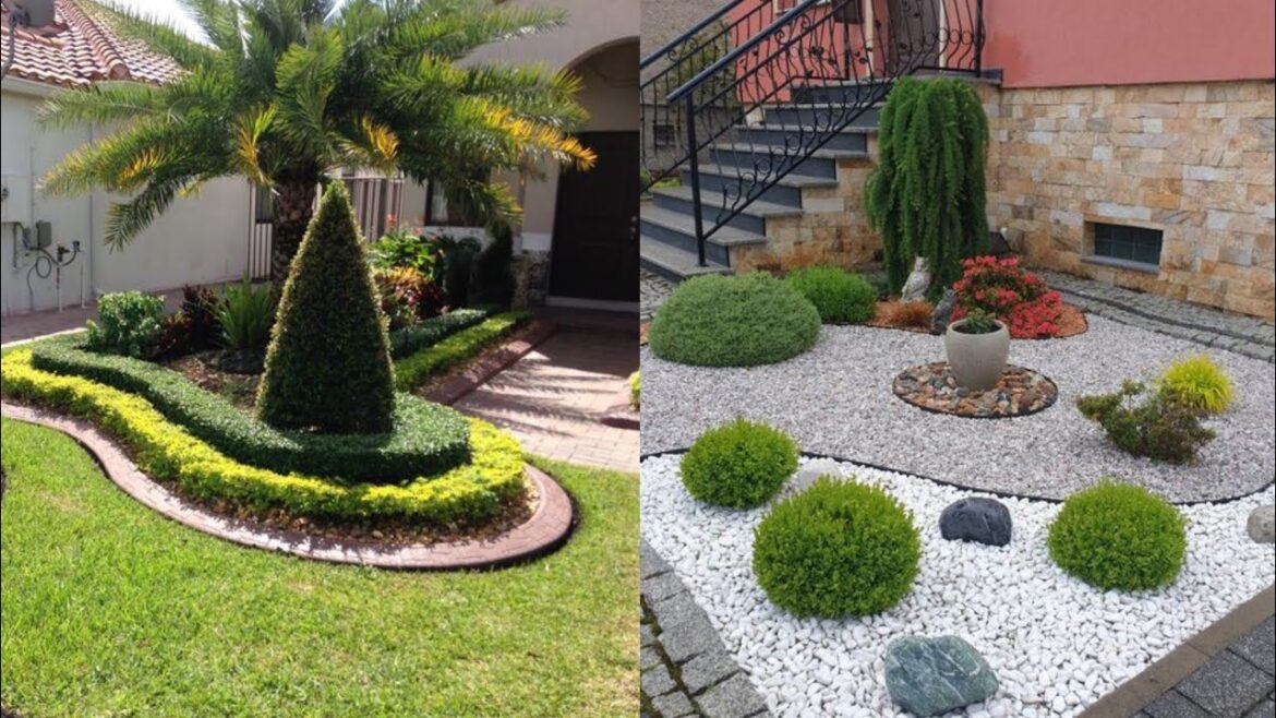 Urban Home Large Garden Landscaping Ideas 2024|Rock Landscaping Ideas For Backyard / Front Yard Urban Home Large Garden Landscaping Ideas 2024|Rock Landscaping Ideas For Backyard / Front Yard