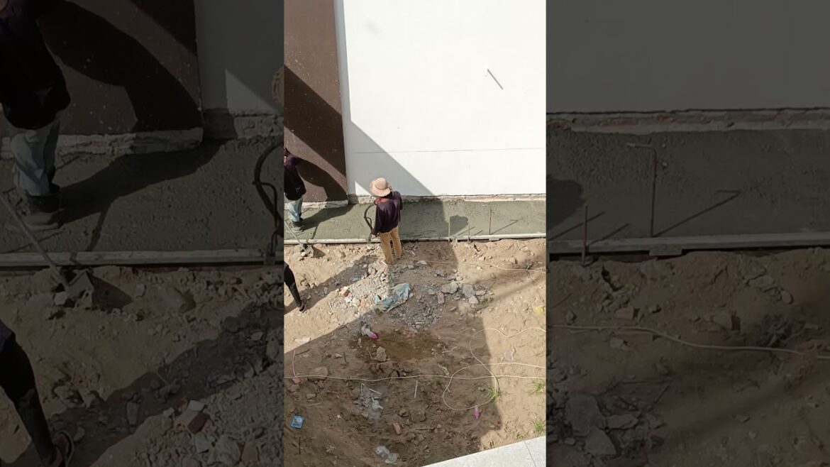 Casting concrete slab for landscape EP07 #constuction #architect #buildingdesign #work #homedesign Casting concrete slab for landscape EP07 #constuction #architect #buildingdesign #work #homedesign