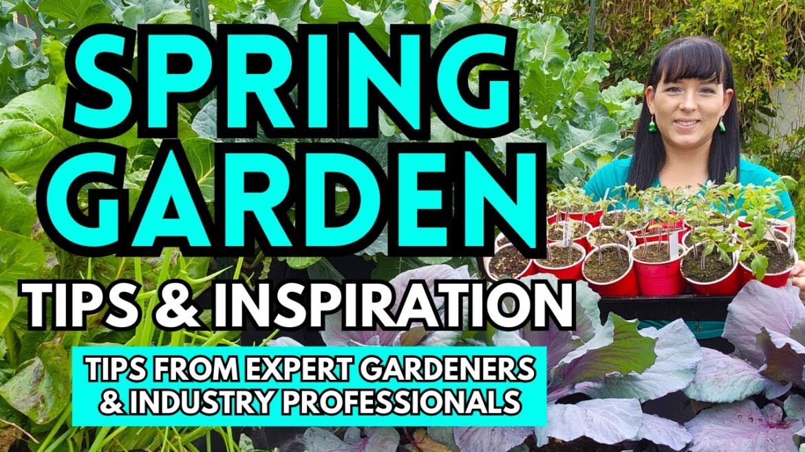 Spring Garden Tips From Gardeners & Industry Professionals #garden #gardeningtips #vegetablegarden