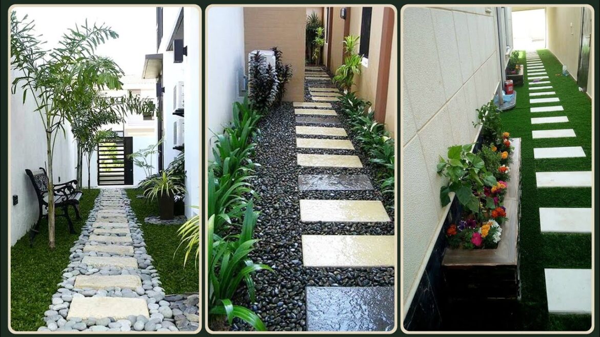 Garden Foot Step Landscaping Ideas 2024|Walkway Landscaping Ideas For Home Backyard / Front Yard