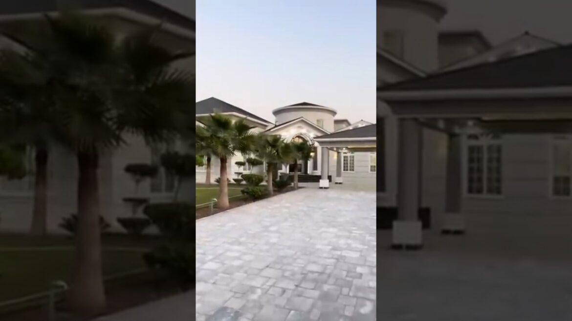 Spenish house landscaping design #garden #viral #shorts