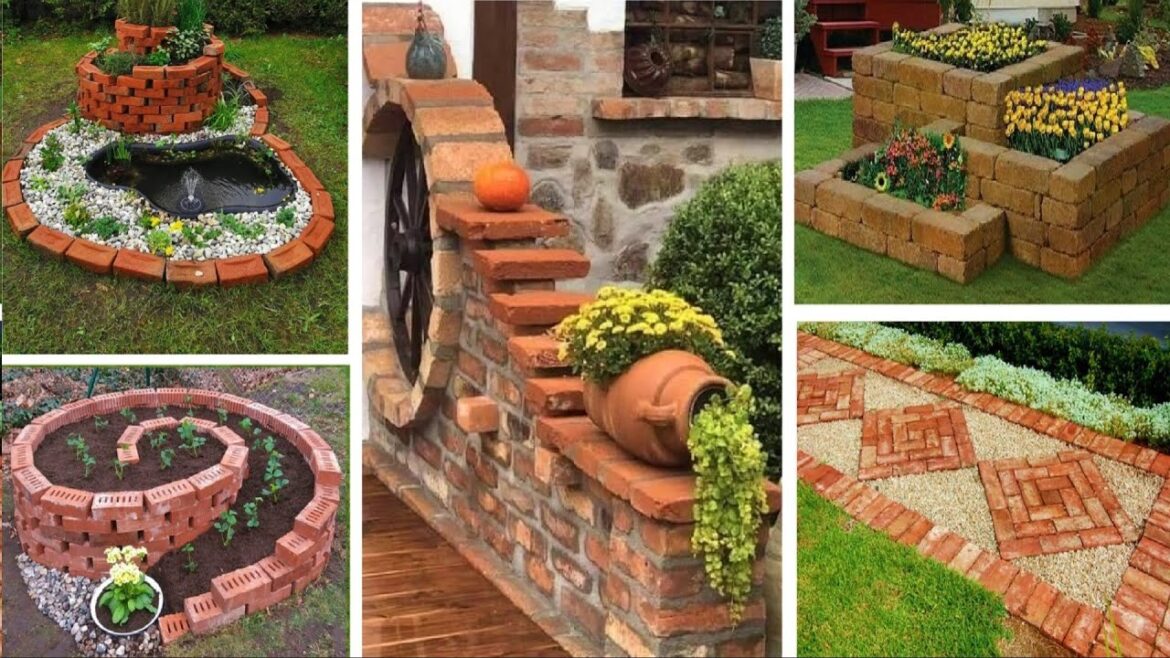 63 Ideas To Brighten Your Garden With Bricks | garden ideas 63 Ideas To Brighten Your Garden With Bricks | garden ideas