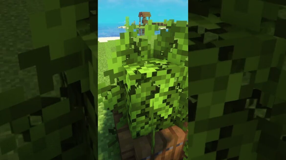 Minecraft 5 Easy Garden design hacks🛠️ #shorts #minecraft