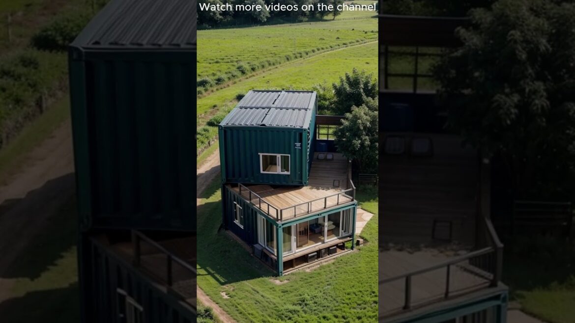 Shipping container home #1 #homedesign #garden #homedecor