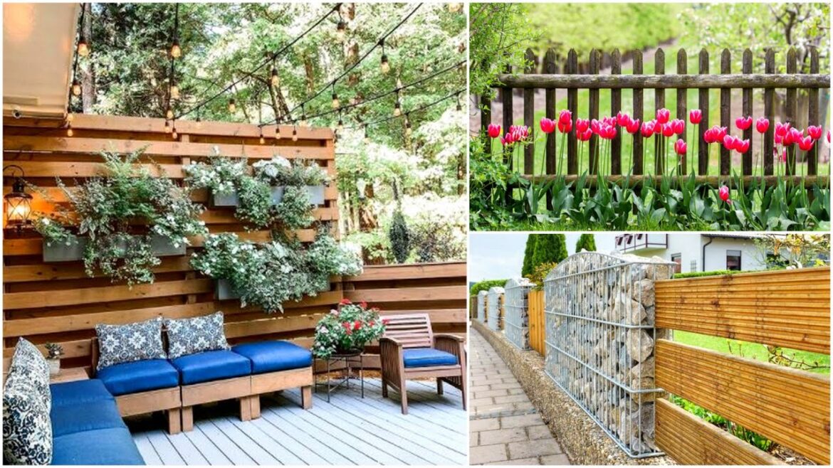 127 Wonderful Garden Fences Ideas for Backyard, lawn, Cottage, Front Yard