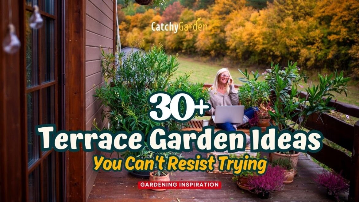 30+ Terrace Garden Ideas You Can't Resist Trying 🌸🏡🌲 // Gardening Ideas