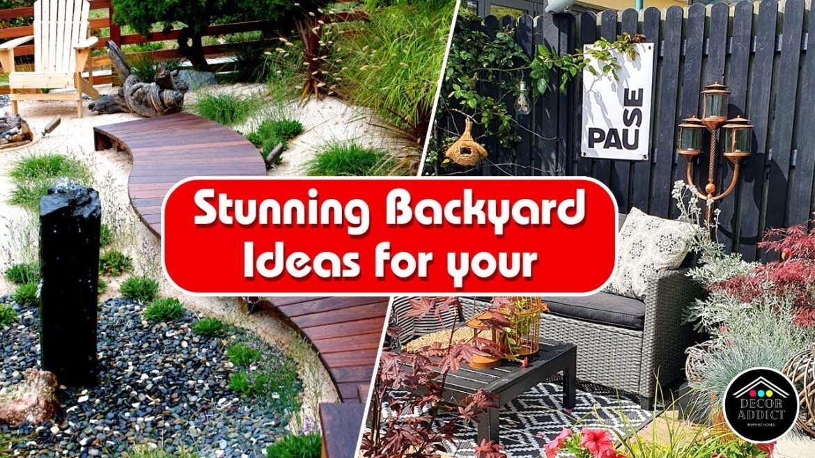 Stunning Backyard Ideas for You! Outdoor Decor Ideas
