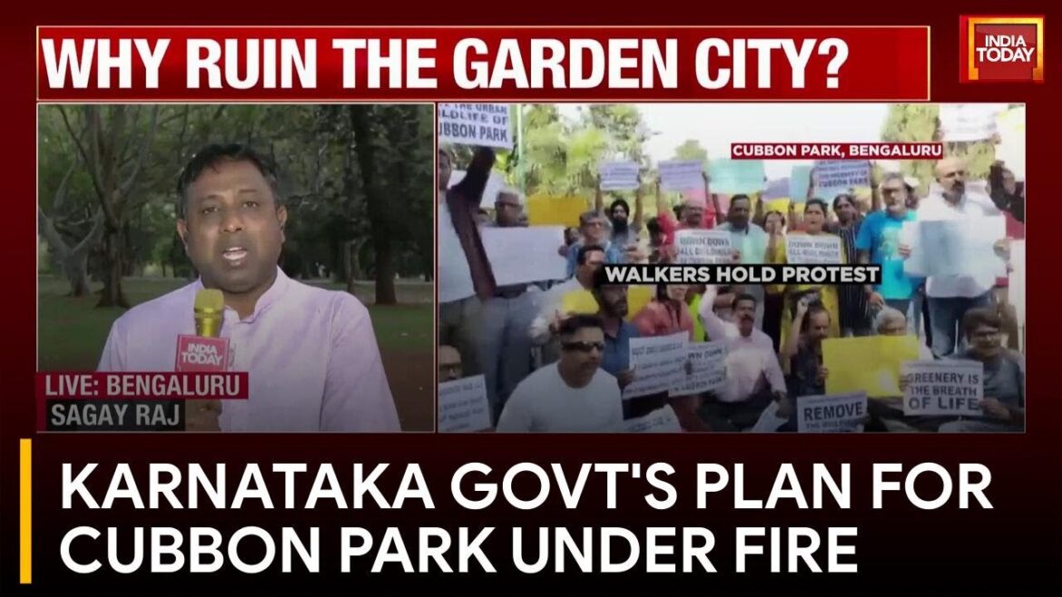 Karnataka Government’s Plan to Build a Multi-Story Building in Cubbon Park Spurs Activist Outrage Karnataka Government's Plan to Build a Multi-Story Building in Cubbon Park Spurs Activist Outrage