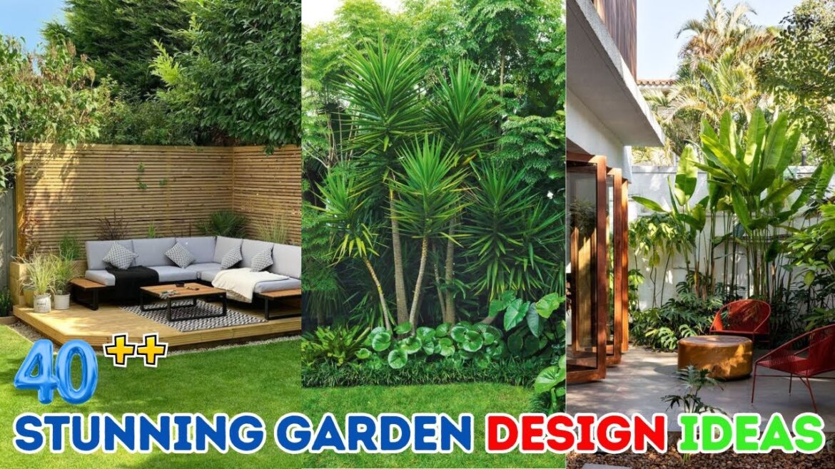 "40++ Stunning Garden Design Ideas to Transform Your Outdoor Space | Landscape Inspiration & Tips!"