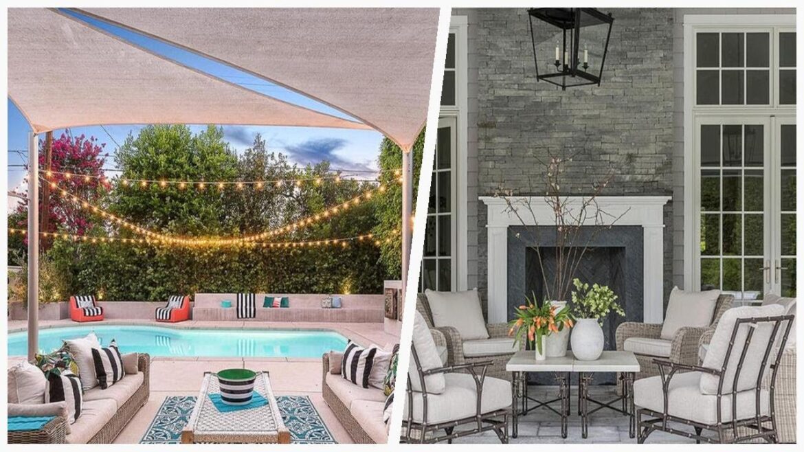 75 Patio Container Garden With A Fireplace Design Ideas You'll Love 😊