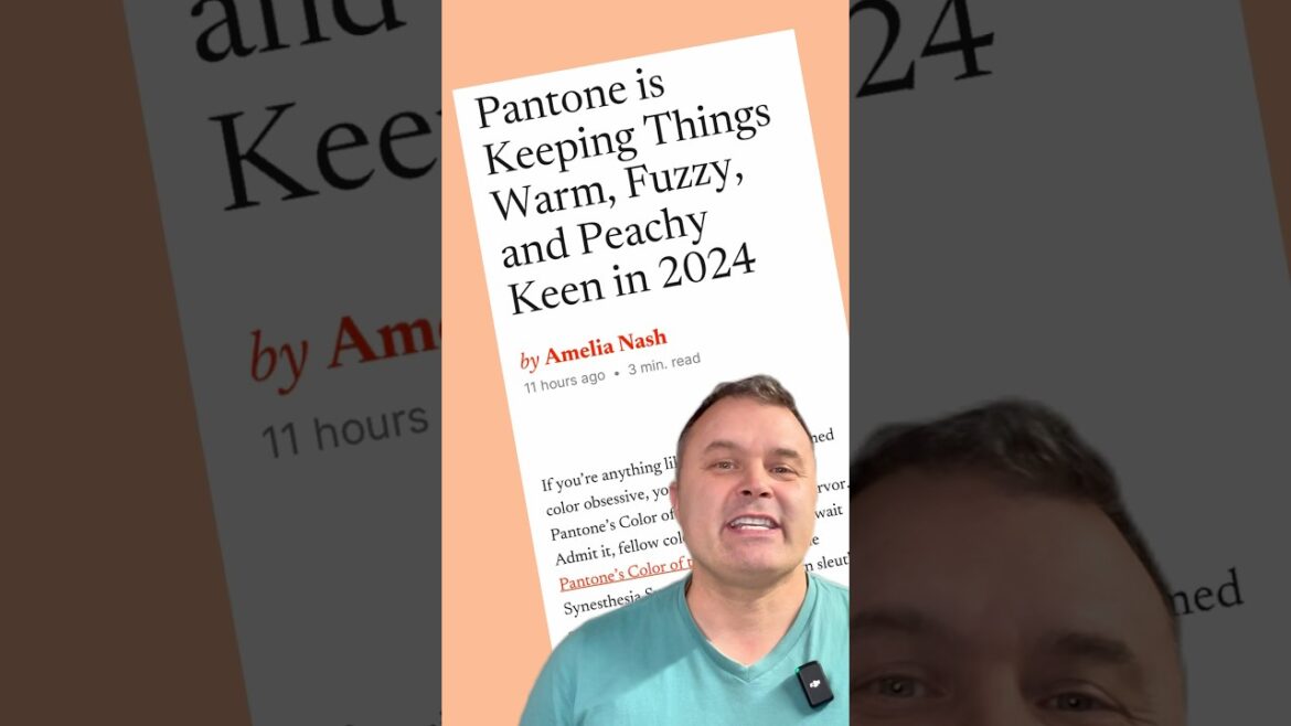 I’ve got the Color of the Year in my garden