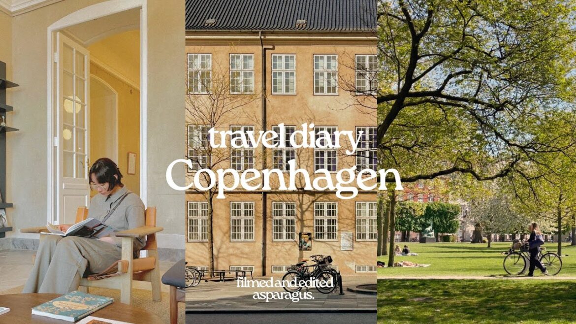 travel diary | Copenhagen 🚲 King's garden, Design museum, the Royal Library, Nyvahn