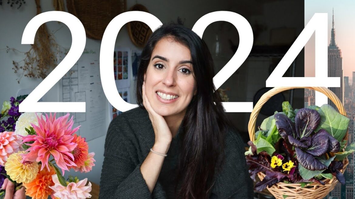 My 2024 NYC Garden Layout // Plan my urban garden with me