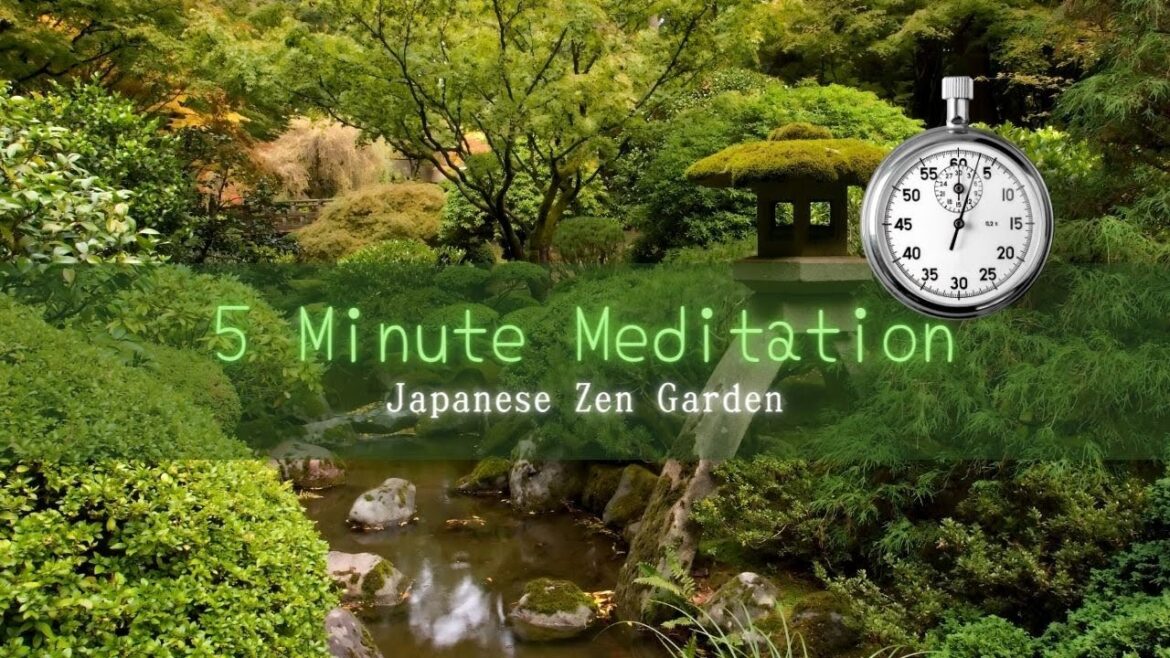 Japanese Zen Garden – 5 Minute Meditation Japanese Zen Garden - 5 Minute Meditation