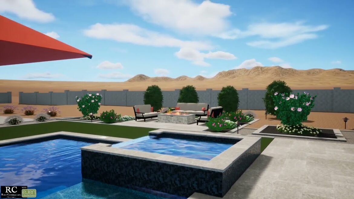 Saranya December Landscape Pool and Spa Revision V10 - Peoria Arizona - RC Pool and Landscape