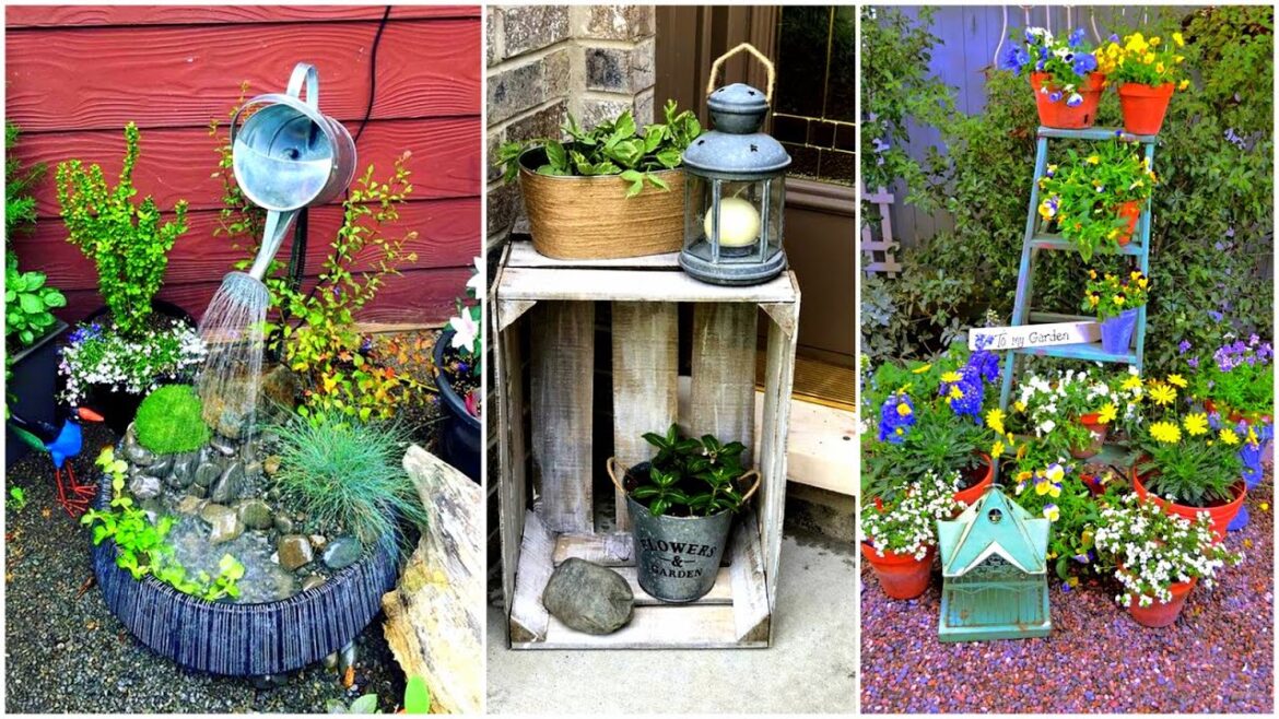 Wonderful Garden Decorating Ideas for Backyard, Lawn, Cottage! 110 Garden Ideas