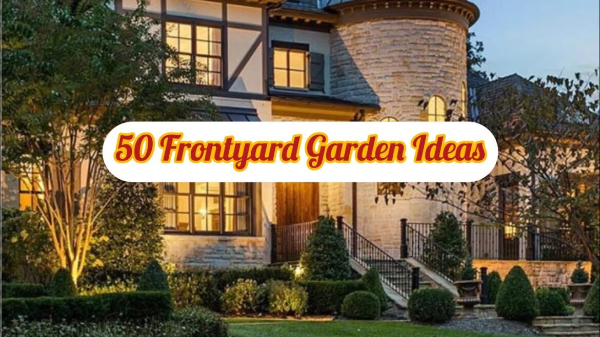 50 Front yard Garden Ideas #luxury #mansion #luxuryhomes #garden