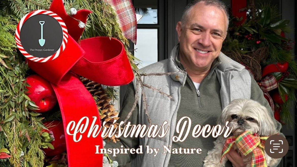 Christmas Home Decor with The Preppy Gardener | Festive DIY Ideas Inspired by Nature (2023)