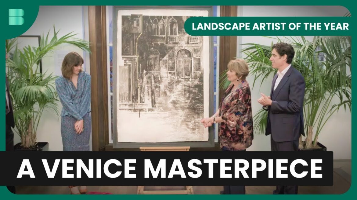 Fujiko Rose Unveils Venice Masterpiece - Landscape Artist of the Year - S05 EP9 - Art Documentary