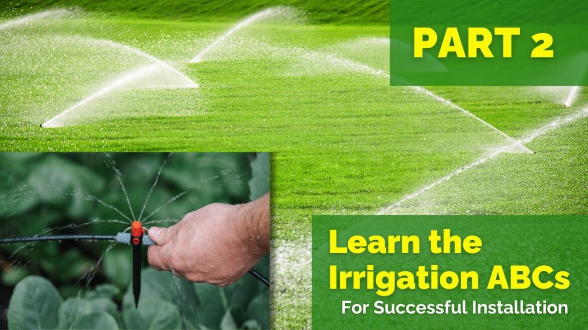 IRRIGATION ABCs for SUCCESSFUL DIY INSTALL | PART 2