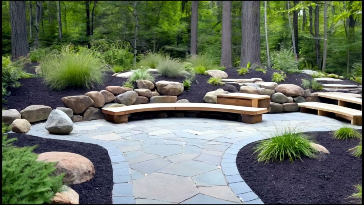 Natural Garden Sitout #garden #design Natural Garden Sitout #garden #design