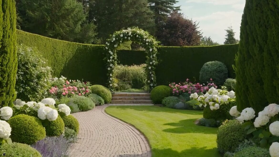 Modern garden and yard design. Ідеї для планування саду та двору