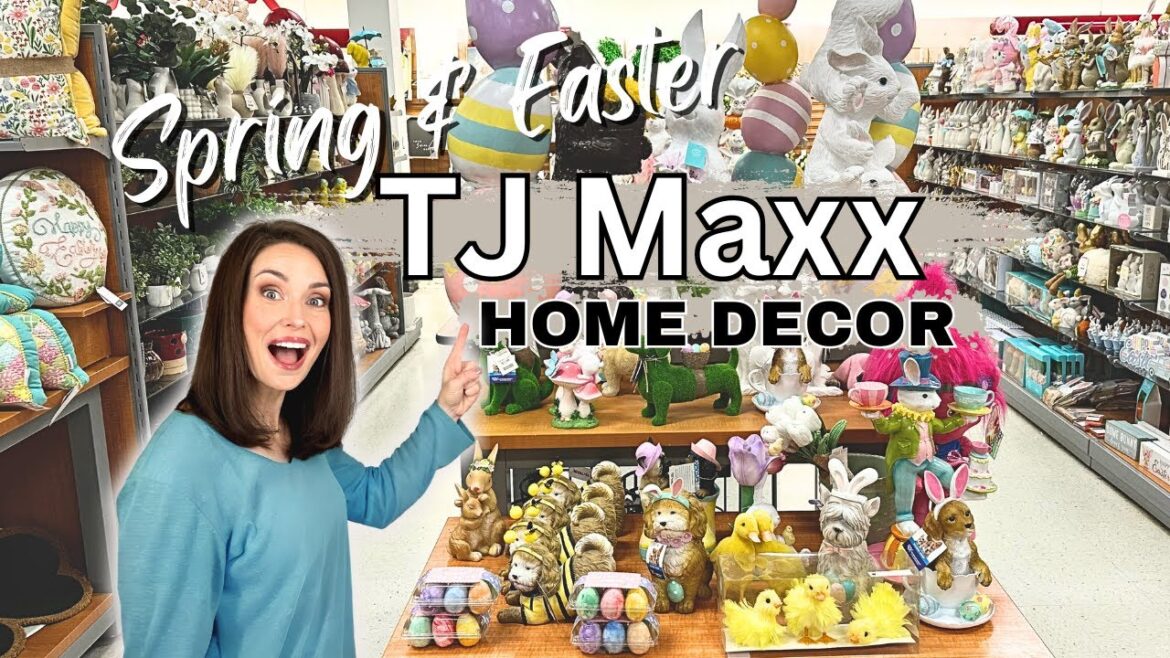 NEW TJ MAXX SPRING AND EASTER DECOR | SHOP WITH ME | SPRING DECORATING IDEAS NEW TJ MAXX SPRING AND EASTER DECOR | SHOP WITH ME | SPRING DECORATING IDEAS