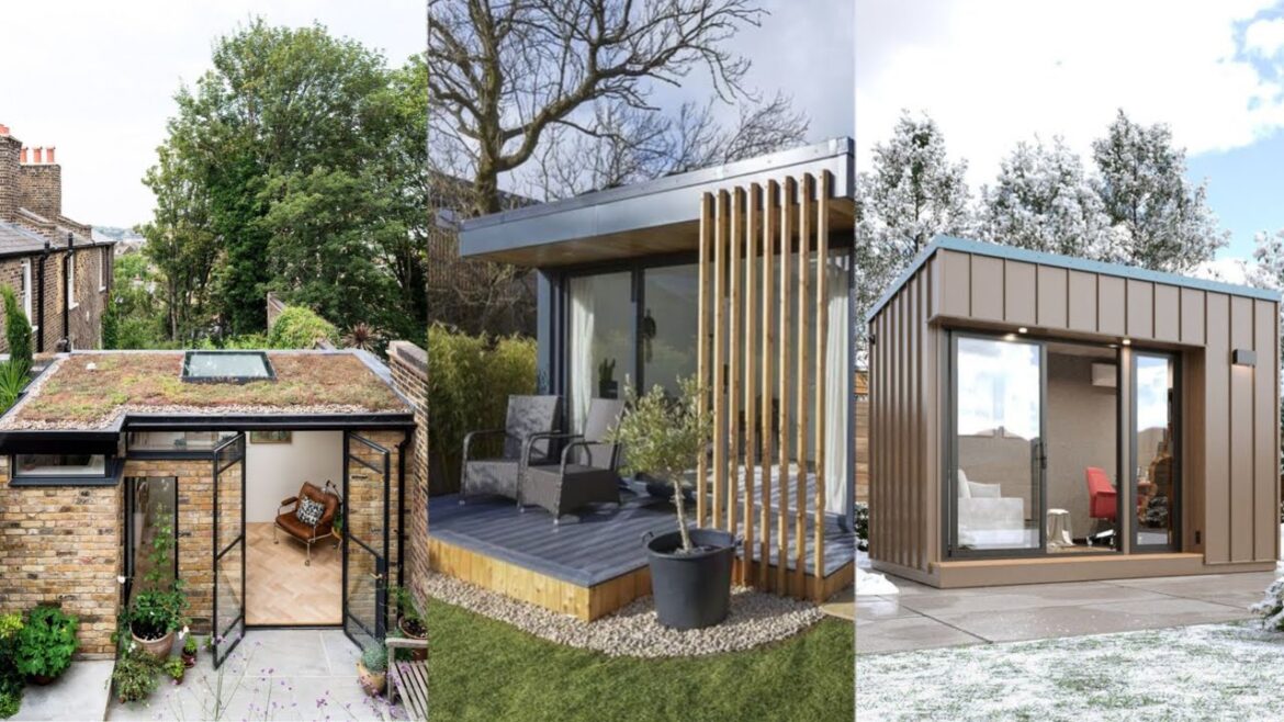 Backyard guest house plans | Backyard house build | Garden office interior design ideas | Home decor