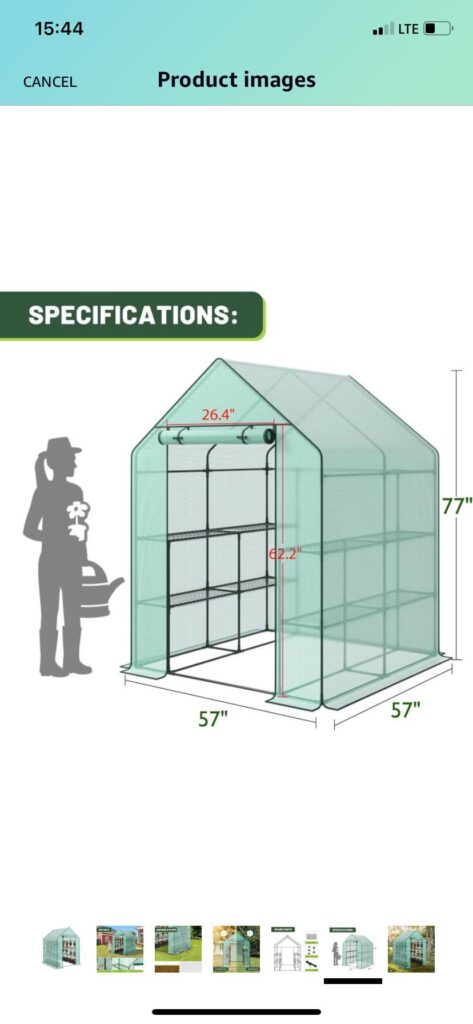 Just got this green house