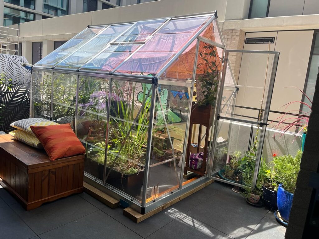Small courtyard greenhouse 🍻
