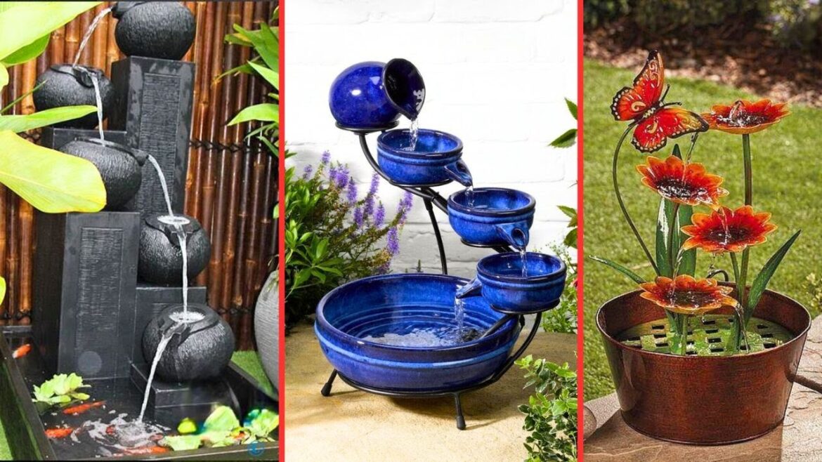 Stunning Garden Water Features |  Garden water future ideas | garden fountain #waterfuture