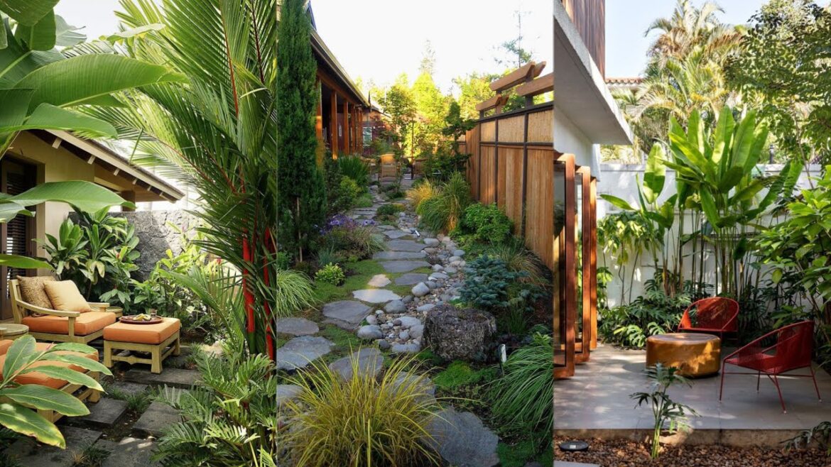 Backyard corner landscaping ideas | Front yard corner landscaping ideas | Small corner landscaping