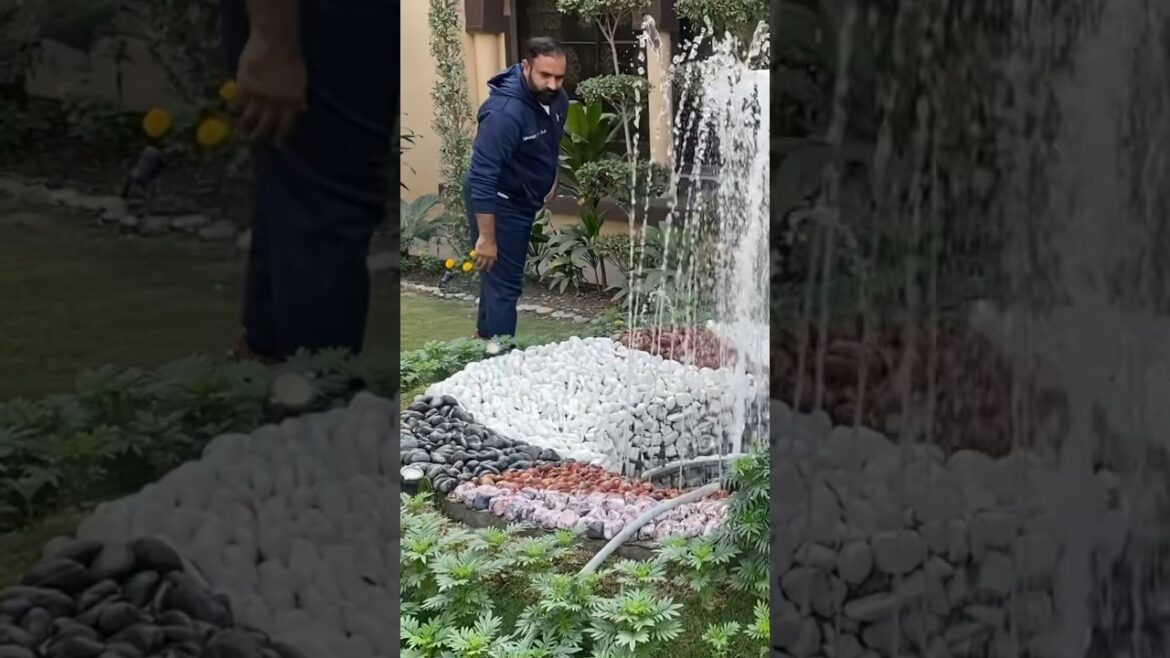 Pakistan’s best fountain | indoor fountain #garden #design #shorts #pakistan #viral