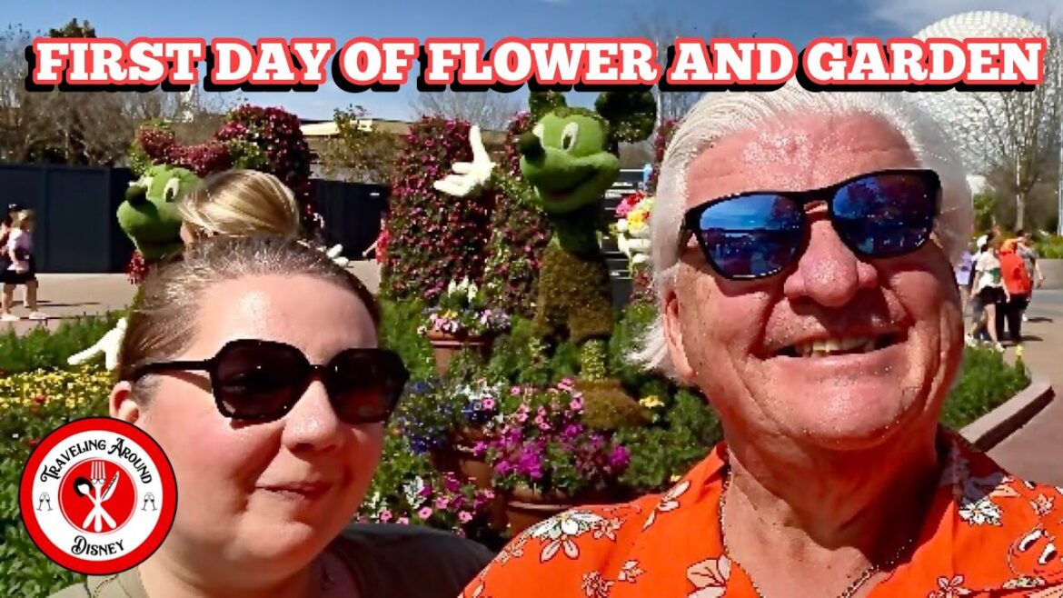 Exploring Epcot’s Spectacular 2024 Flower & Garden Festival Opening Day | DISNEY DINING REVIEW Exploring Epcot's Spectacular 2024 Flower & Garden Festival Opening Day | DISNEY DINING REVIEW