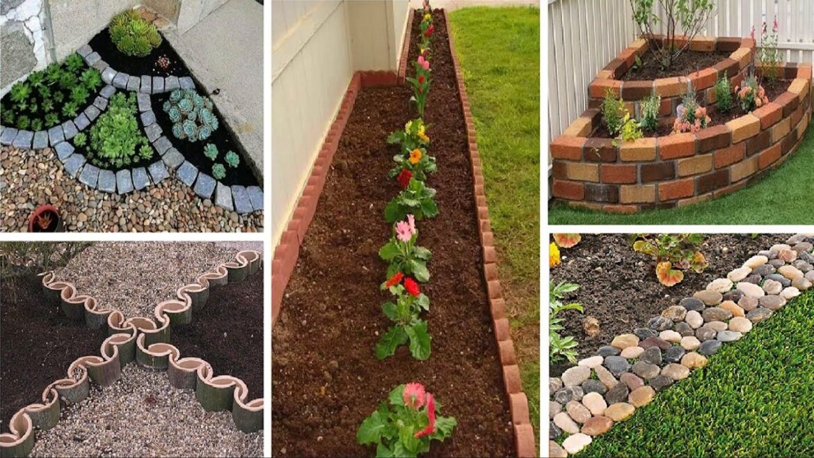 Creative Garden Edging Ideas for a Polished Outdoor Space | garden ideas Creative Garden Edging Ideas for a Polished Outdoor Space | garden ideas