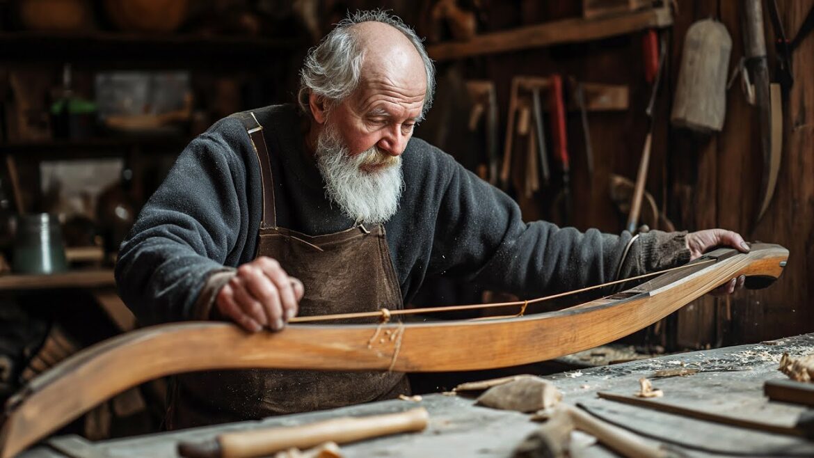 Process of Making a Traditional English Longbow From Scratch – Start To Finish Process of Making a Traditional English Longbow From Scratch - Start To Finish